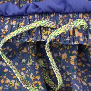 Women's Nike Periwinkle blue Patterned Shorts Small